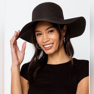 O’Neill Black Floppy Sun Hat.  One Size.